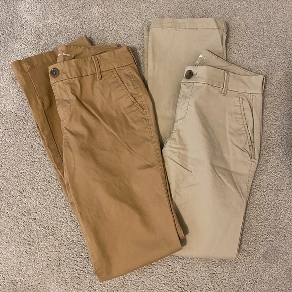 OLD Navy Boot Cut Bundle of Khakis - Picture 1 of 16
